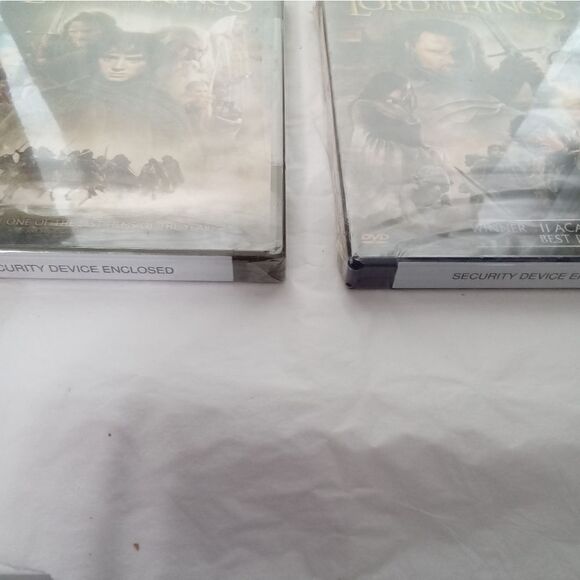 The Lord of the Rings 2 Sealed DVD's Fellowship of the Ring and Return of the Ki - Picture 4 of 4